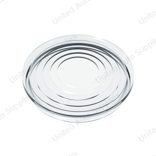 Round Map Light Lens For 2006+ Peterbilt - Clear