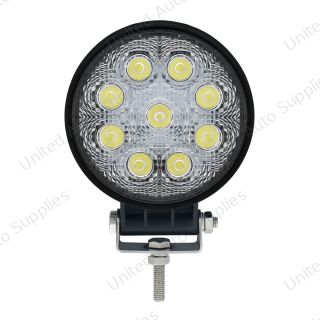 9 High Power LED 4-1/2" Round "Competition Series" Work Light - Spot
