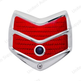 Tail Light Assembly With Blue Dot Lens For 1940 Ford Passenger Car