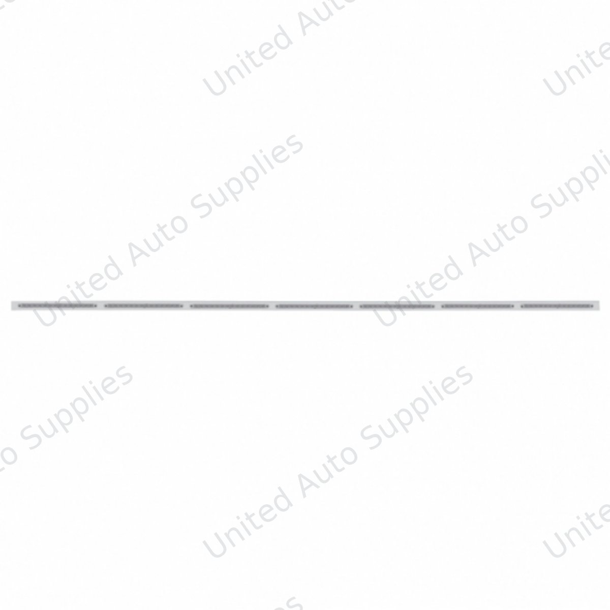 94" Stainless Light Bracket With 7X 14 LED 12" Light Bars - White LED/Clear Lens