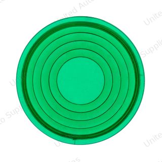 Round Map Light Lens For 2006+ Peterbilt - Green