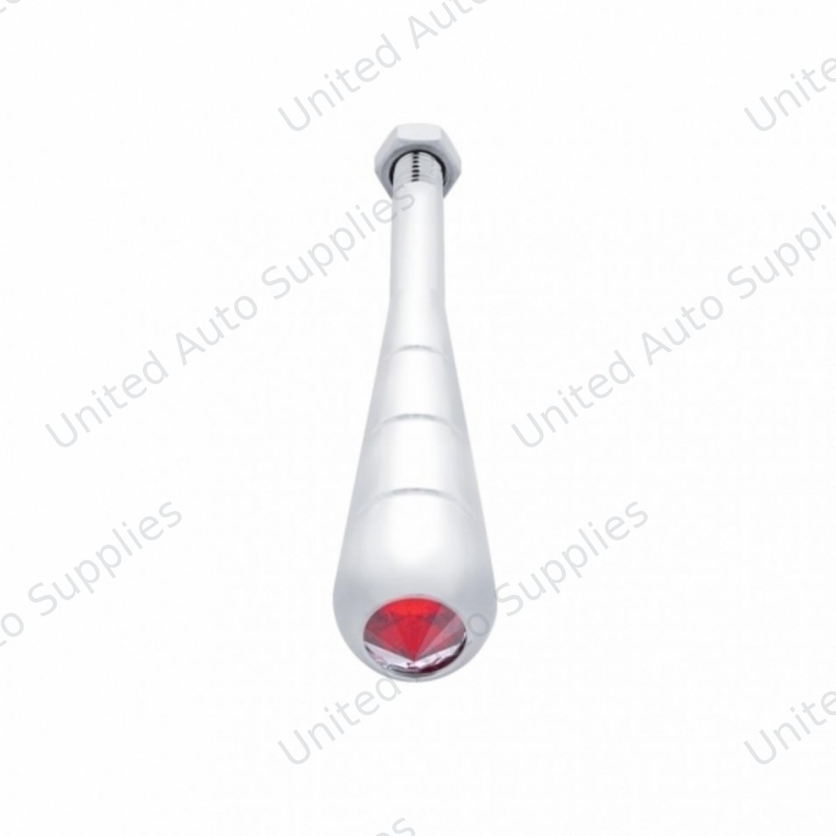 4-3/4" Steering Column Tilt Handle With Red Crystal