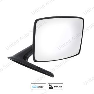 Black Exterior Mirror For 1966-1977 Ford Bronco & 1967-1979 Truck - R/H