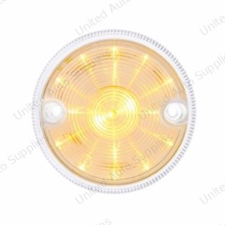 15 LED 3" Series 2 Light For Double Face Light Housing - Amber LED/Clear Lens (Bulk)