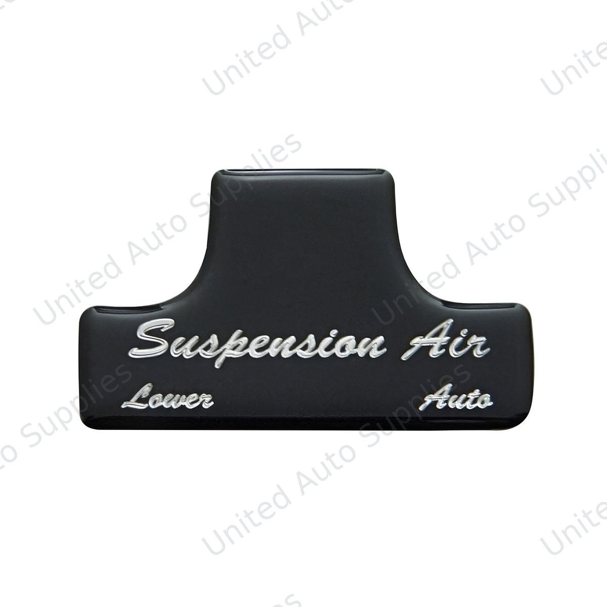 "Suspension Air" Switch Guard Sticker Only - Glossy Black