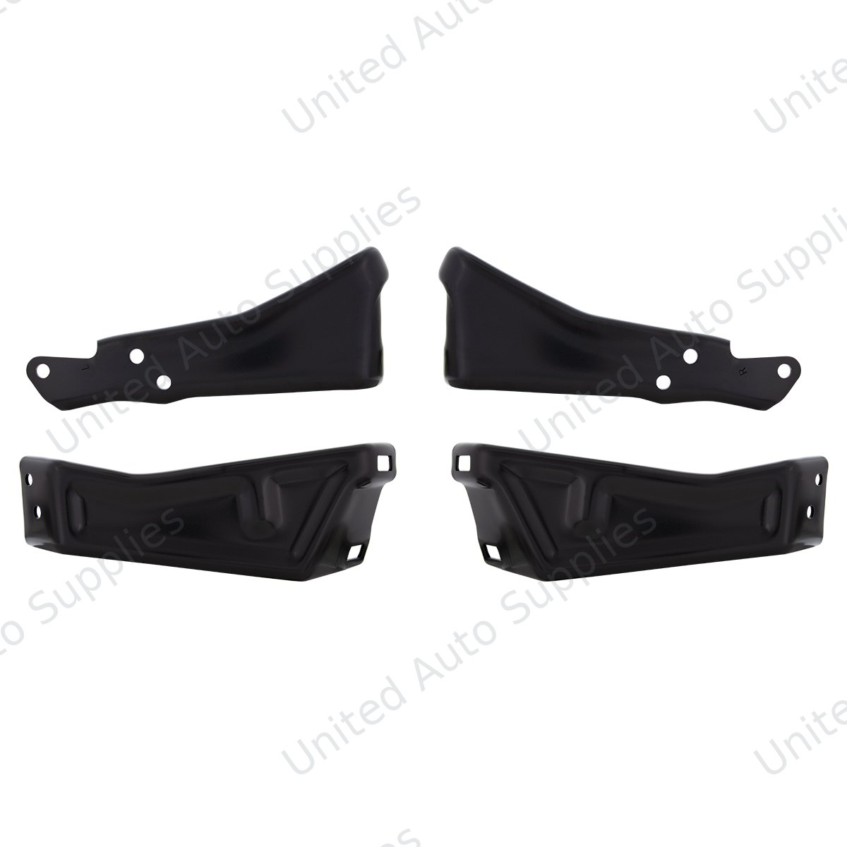 Rear Bumper Bracket Kit For 1981-87 Chevy & GMC Fleetside Truck