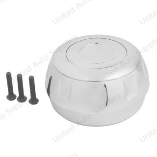 Chrome Steering Wheel Hub & Horn Button Kit For 2000 or Older Navistar International