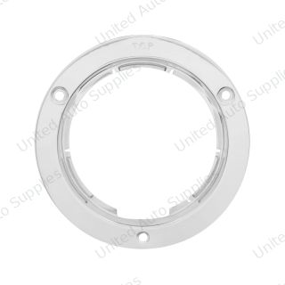 Stainless Steel Mounting Bezel For 4" Round Light (Card)
