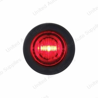 3 LED 3/4" Mini Light (Clearance/Marker) - Red LED/Red Lens