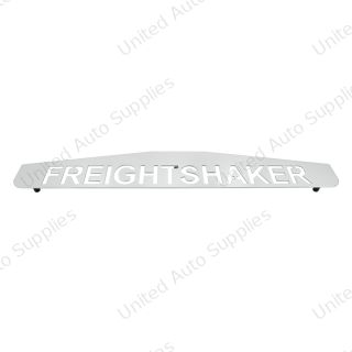 4" X 24" Chrome Freightshaker Bottom Mud Flap Plate - Welded Stud
