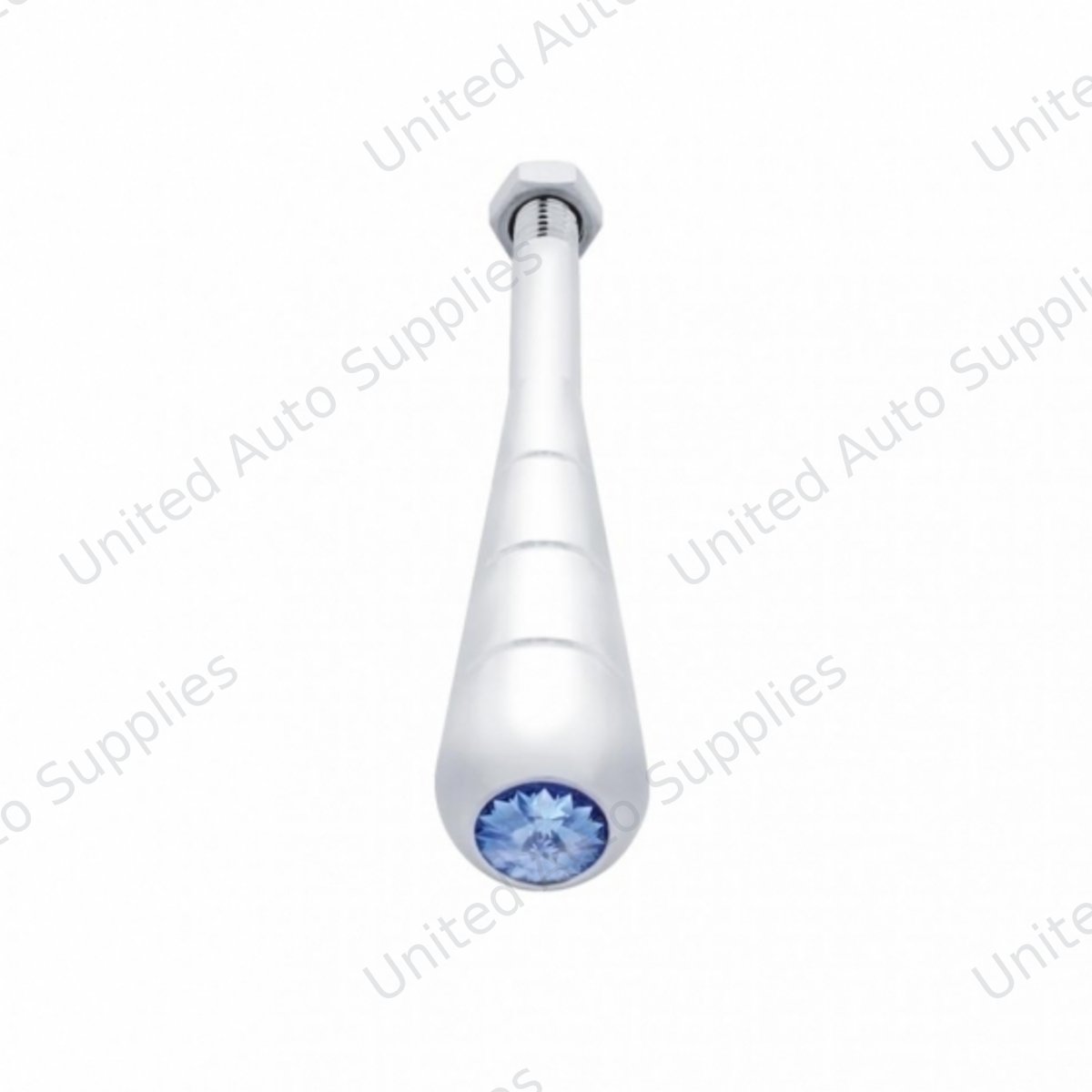 4-3/4" Steering Column Tilt Handle With Blue Crystal