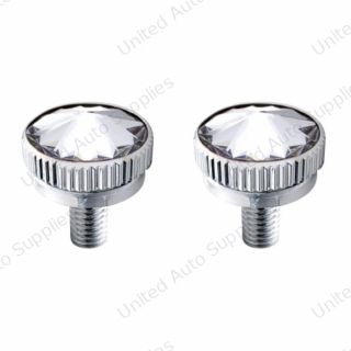 6mm CB Mounting Bolt With Clear Crystal (2-Pack)