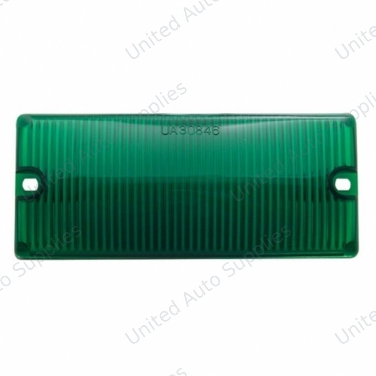 2-3/16" x 5-3/16" Door Light Lens - Green