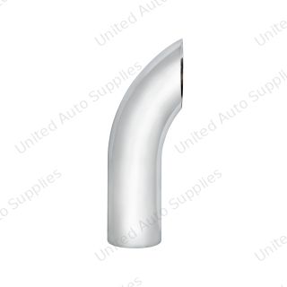5" Curved Plain Bottom Exhaust - 24" L