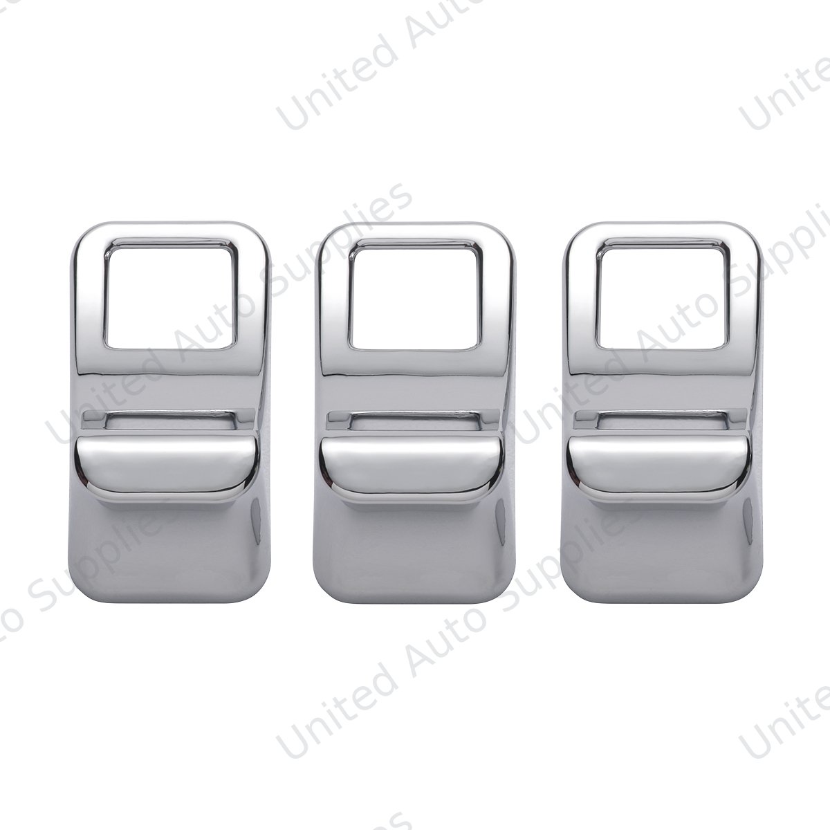 Chrome Switch Cover For Kenworth T680/T880/W990 (3-Pack)