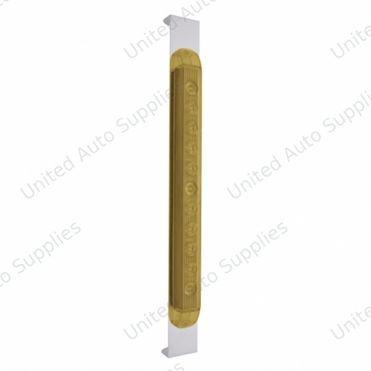 Mirror Bracket With 11 LED 17" Light Bar - Amber LED/Amber Lens