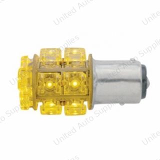 13 LED 360 Degree 1157 Type Bulb - Amber