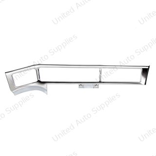Chrome Plastic Right Lower Dash Trim For Freightliner Columbia (2001-2011) & Coronado (2002-2010)