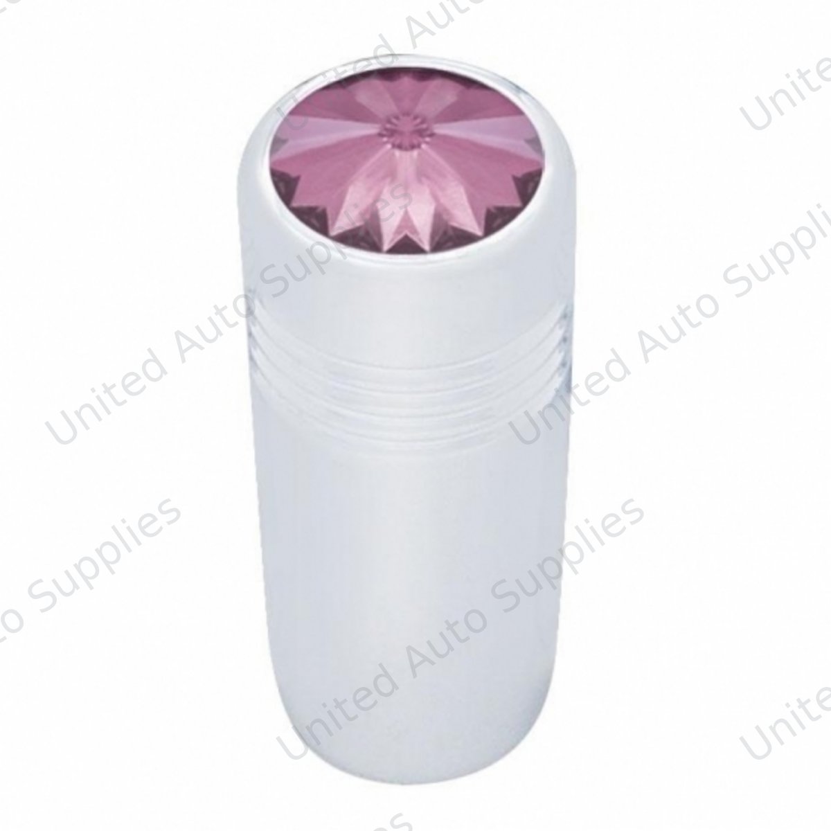1-5/8" Short Toggle Switch Extension With Color Crystal - Purple Crystal