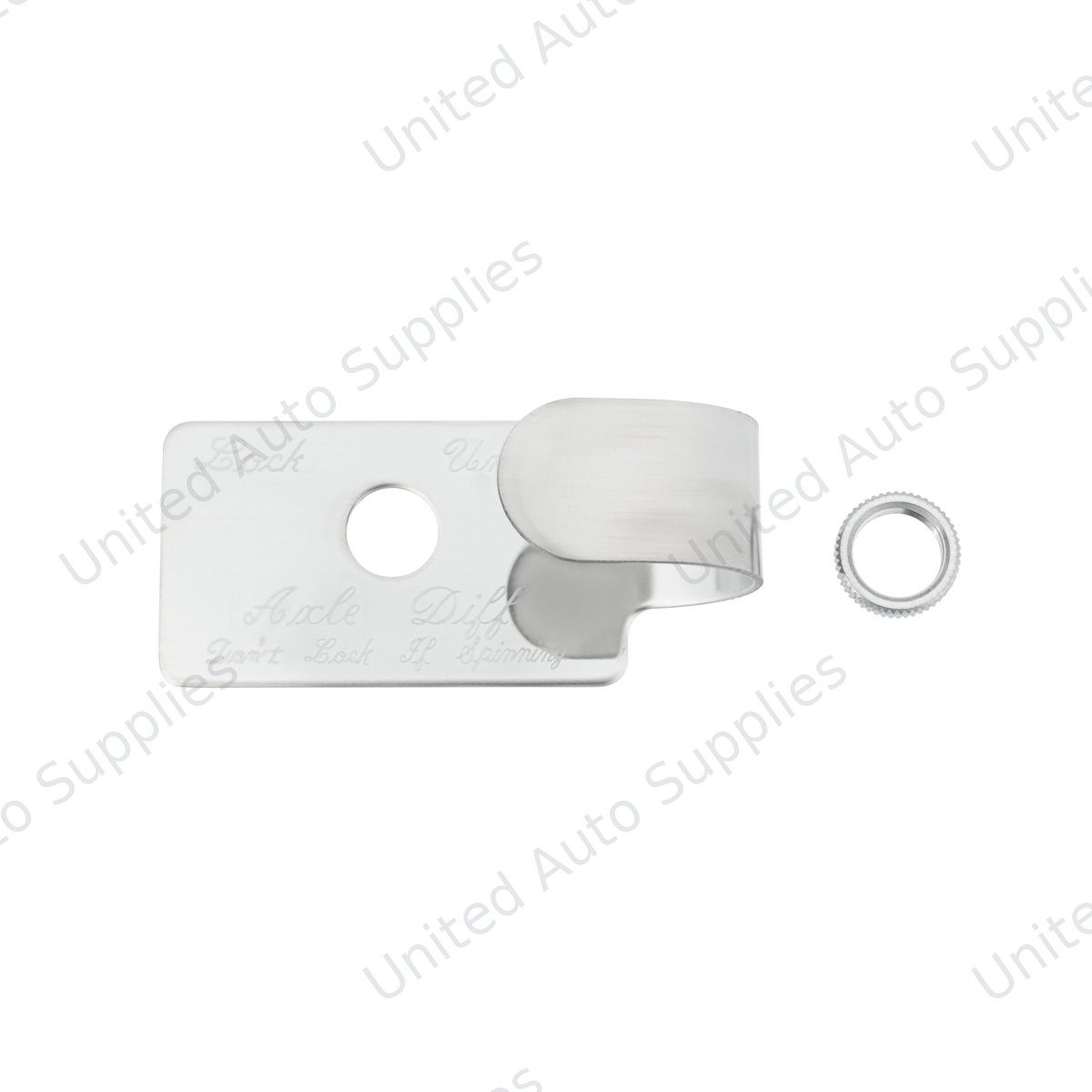 Stainless Switch Guard For Peterbilt 379 - Axle Differential