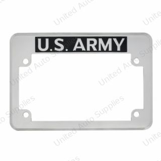 "U.S. Army" Motorcycle License Plate Frame
