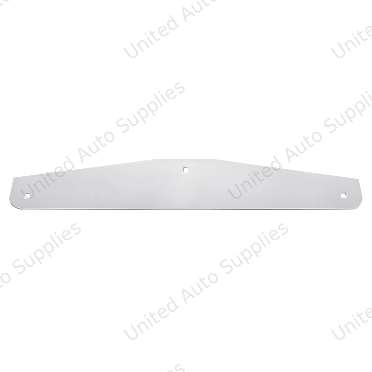 24" X 4" Stainless Steel Bottom Mud Flap Plate - Bolt Thru