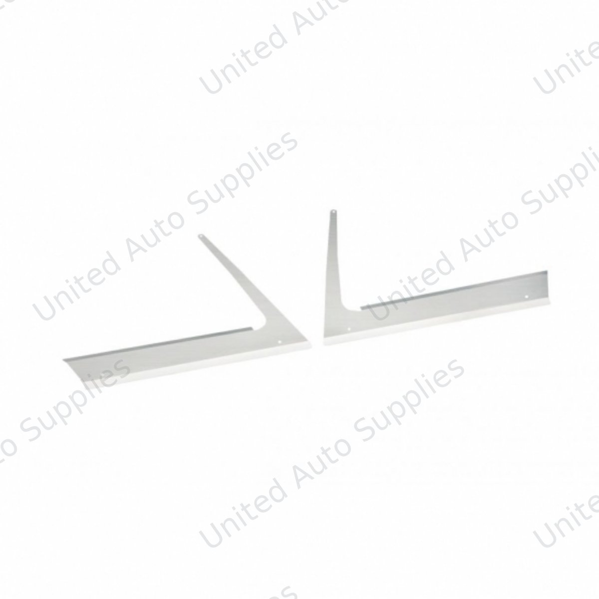 Stainless 2007+ Kenworth T800 Curved Glass Models Fender Guards