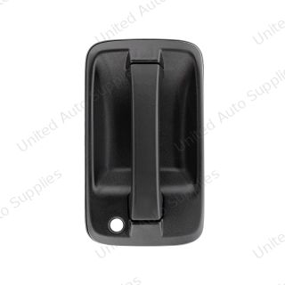 Black Plastic Exterior Door Handle For 2008-2017 Isuzu NPR - Passenger