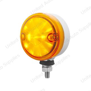 15 LED 3" Single Face Light - Amber LED/Amber Lens