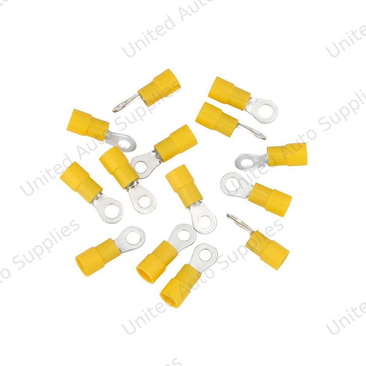12-10 AWG #8 Stud Vinyl Ring Terminal (14-Pack)