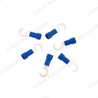 16-14 AWG #10 Stud Vinyl Hook Terminal (6-Pack)