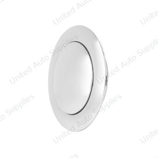 Chrome Billet Style Aluminum Horn Button