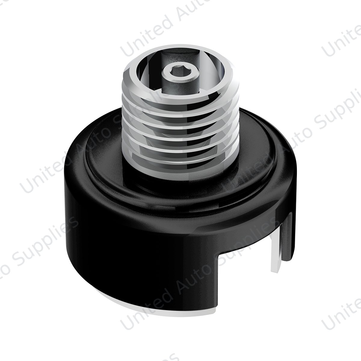 M30X3.5 Thread-On Shift Knob Mounting Adapter For Eaton Fuller Style 13/15/18 Shifter - Candy Black