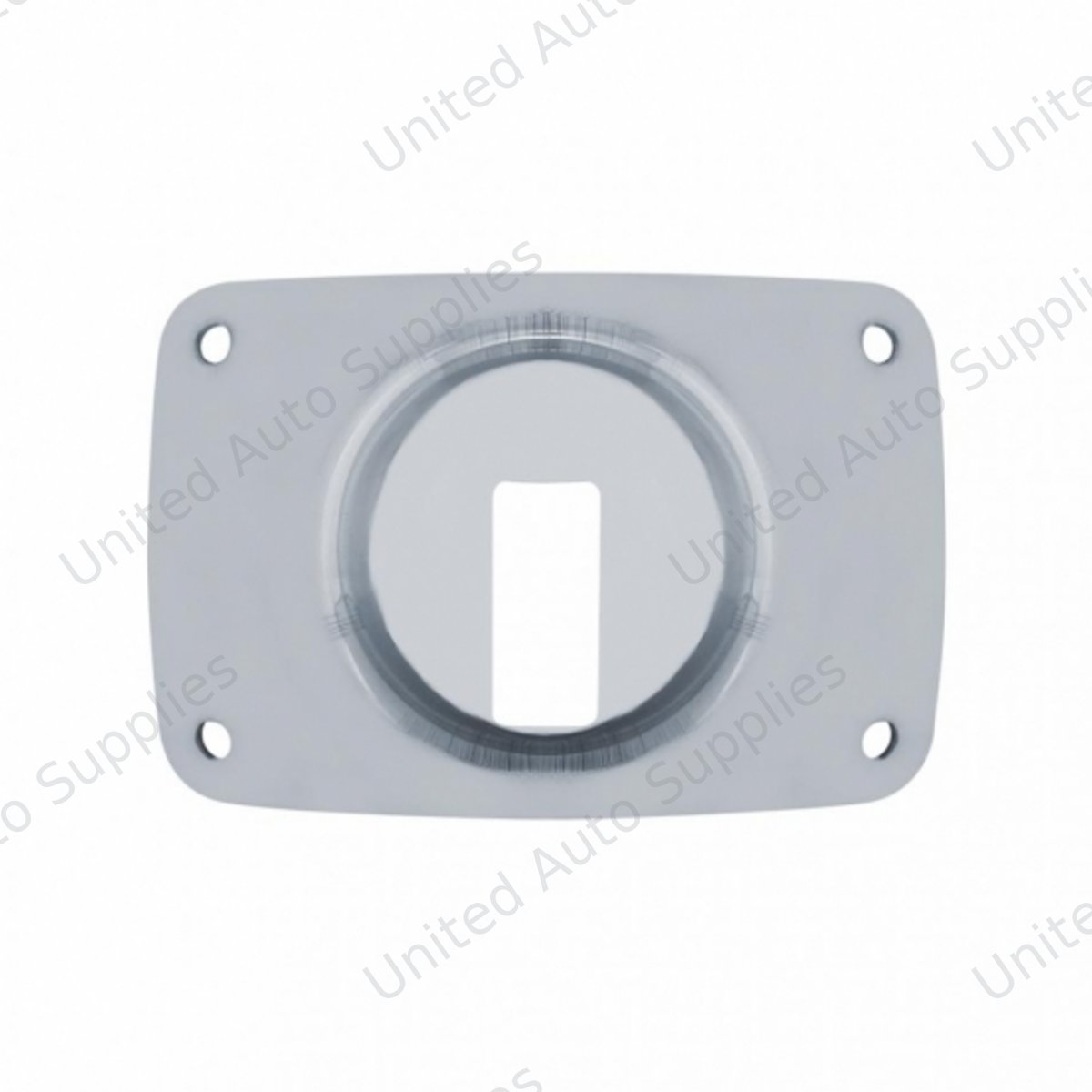 Stainless Peterbilt Headlight Inner Mounting Base Plate