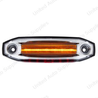 6 Amber LED Light (Clearance/Marker) With 6 Red LED Side Ditch Light