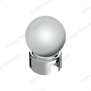 Thread-On Bristol Gearshift Knob with 13/15/18 Speed Adapter-Chrome