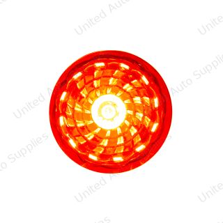 LED 1-1/4" Round Light (Clearance/Marker) - Red LED/Red Lens