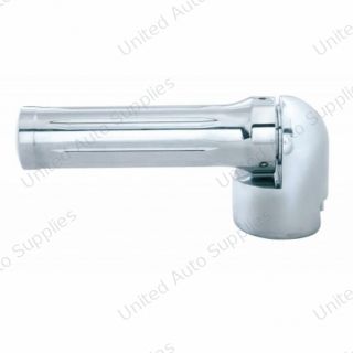 Dallas Gearshift Knob With 13/15/18 Speed Adapter - Chrome/Horizontal