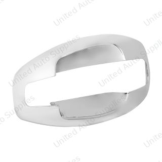 Chrome Exterior Door Handle Cover For Kenworth T680/T880 (2013-2024) & W990 (2019-2024) - Driver