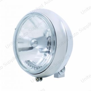7" Motorcycle Headlight With 10 Auxiliary LED Bulb