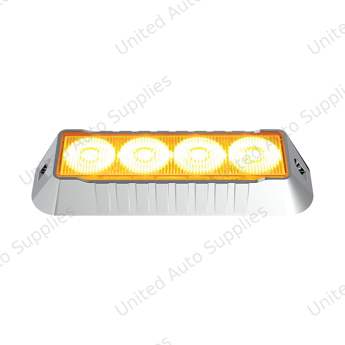 4 LED Warning Light - Amber LED