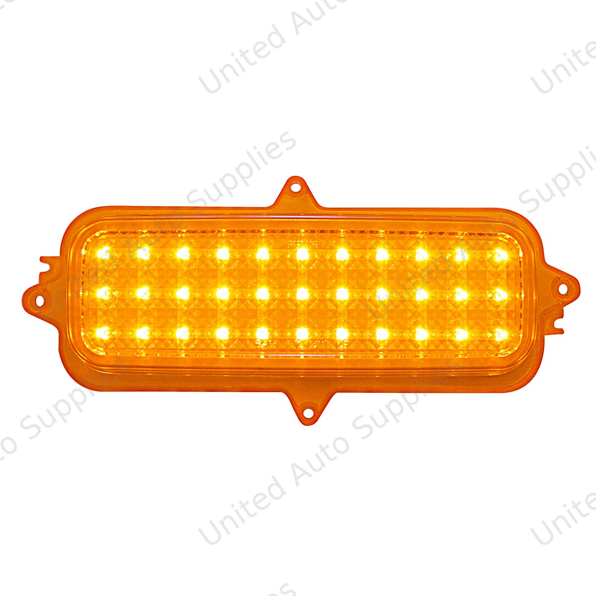 33 Amber LED Turn Signal And Park Light For 1960-66 Chevy Truck, Amber Lens