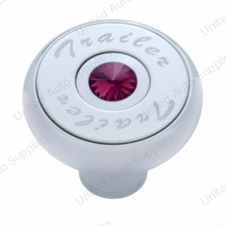 "Trailer" Deluxe Air Valve Knob - Purple Crystal