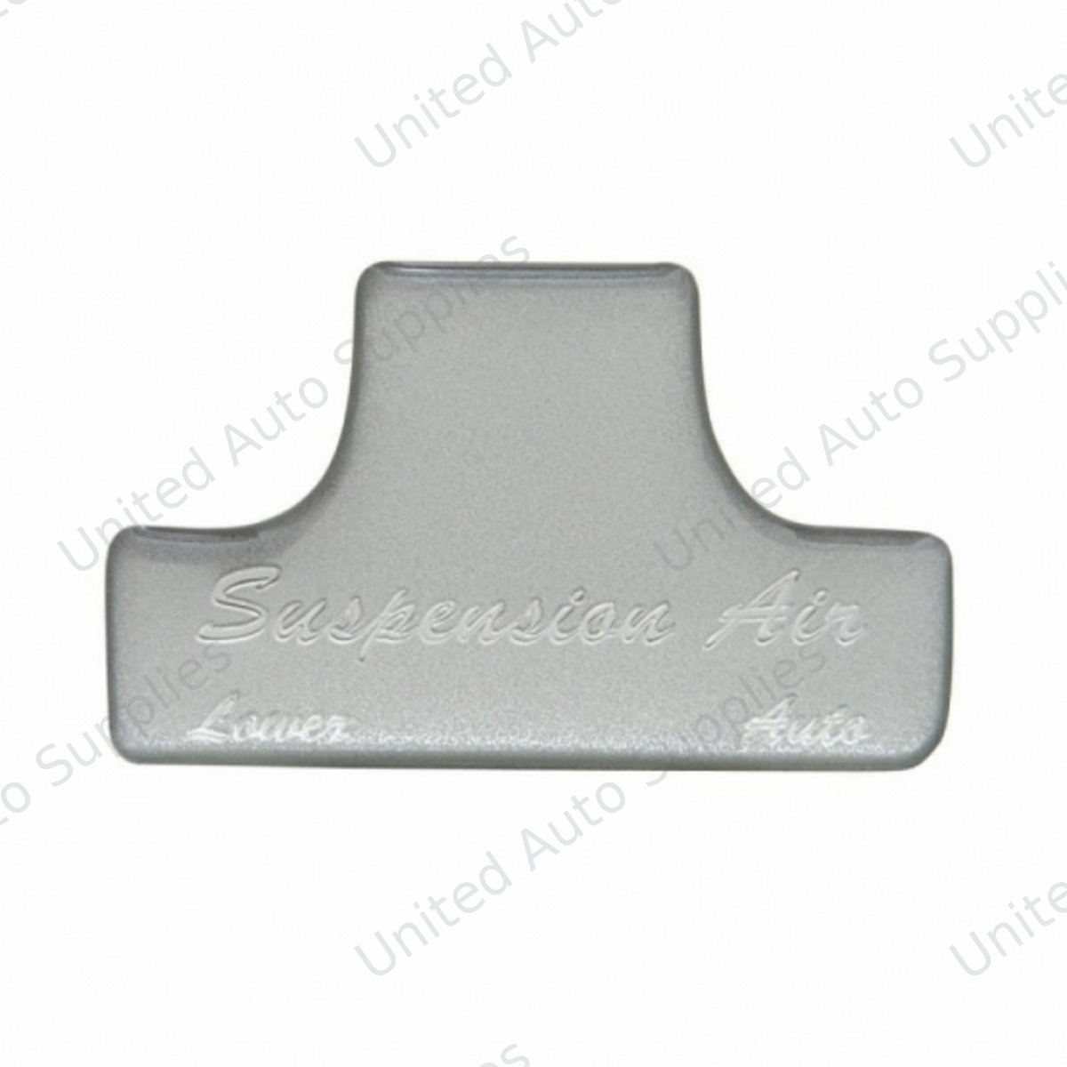 "Suspension Air" Switch Guard Sticker Only - Liquid Silver