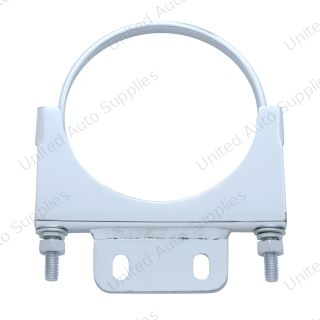5" Chrome Cab Exhaust Clamp For Peterbilt