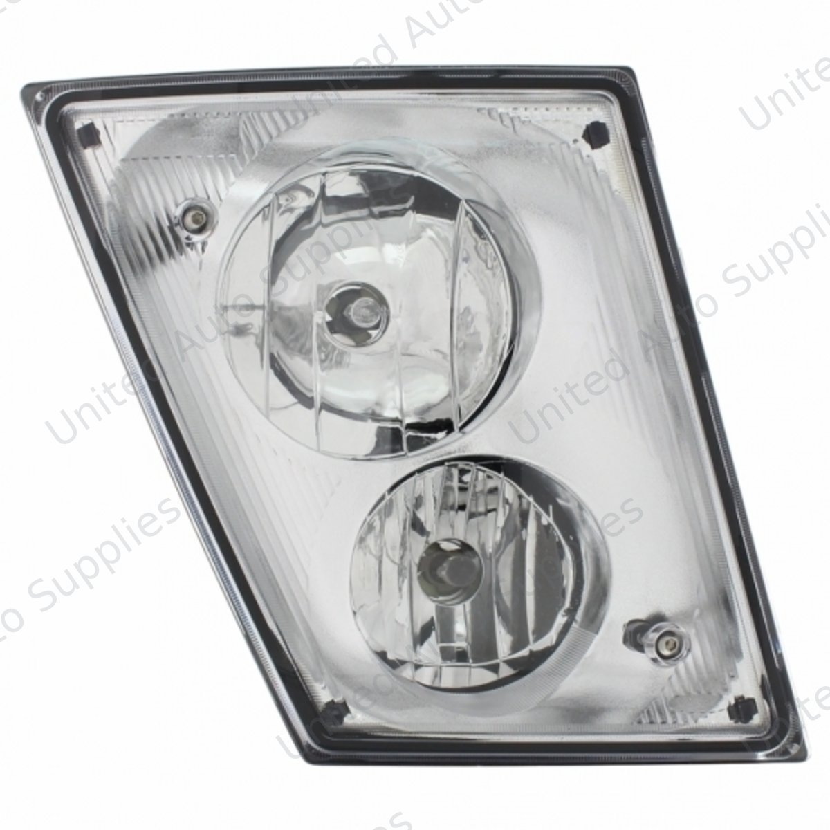 Chrome Fog/Driving Light Assembly For 2003-2017 Volvo VN/VNL - Passenger