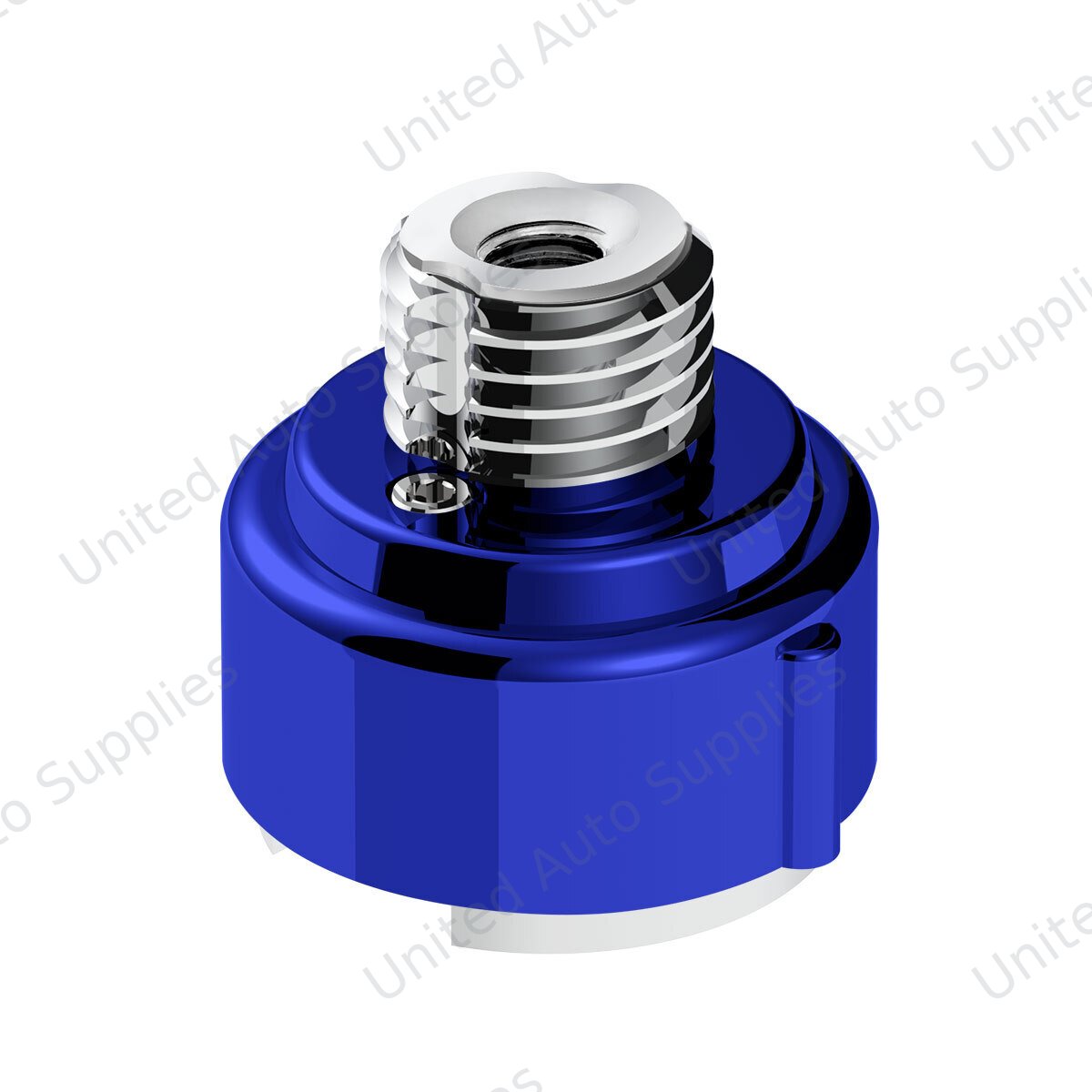 M30X3.5 Thread-On Gearshift Adapter W/LED Mount For Eaton-Fuller 9/10 Speed -Indigo Blue