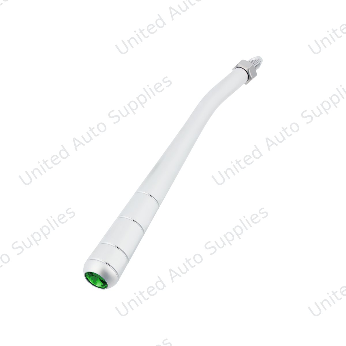 7" Trailer Brake Handle With Green Crystal