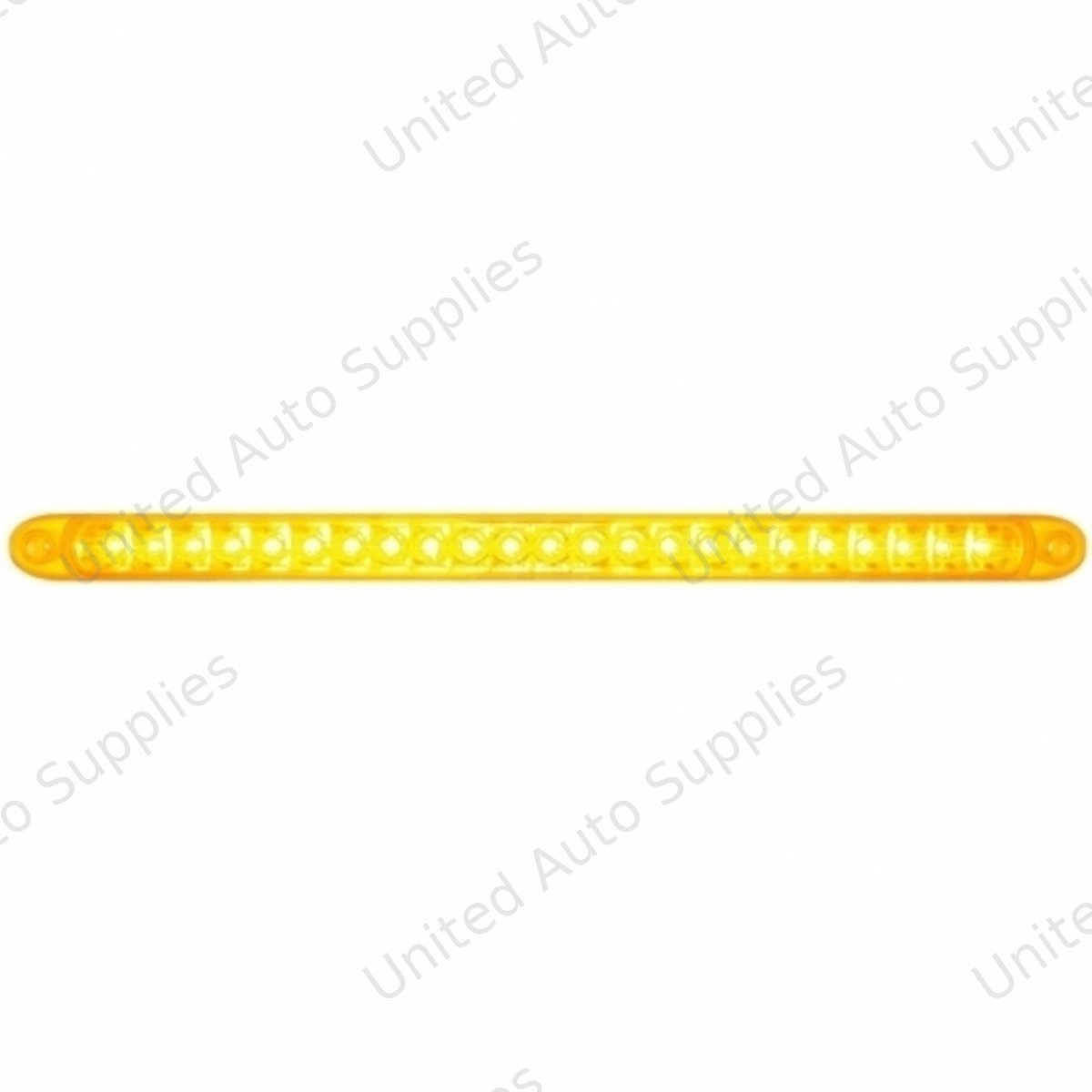 23 SMD LED 17-1/4" Reflector Turn Signal Light Bar Only - Amber LED/Amber Lens