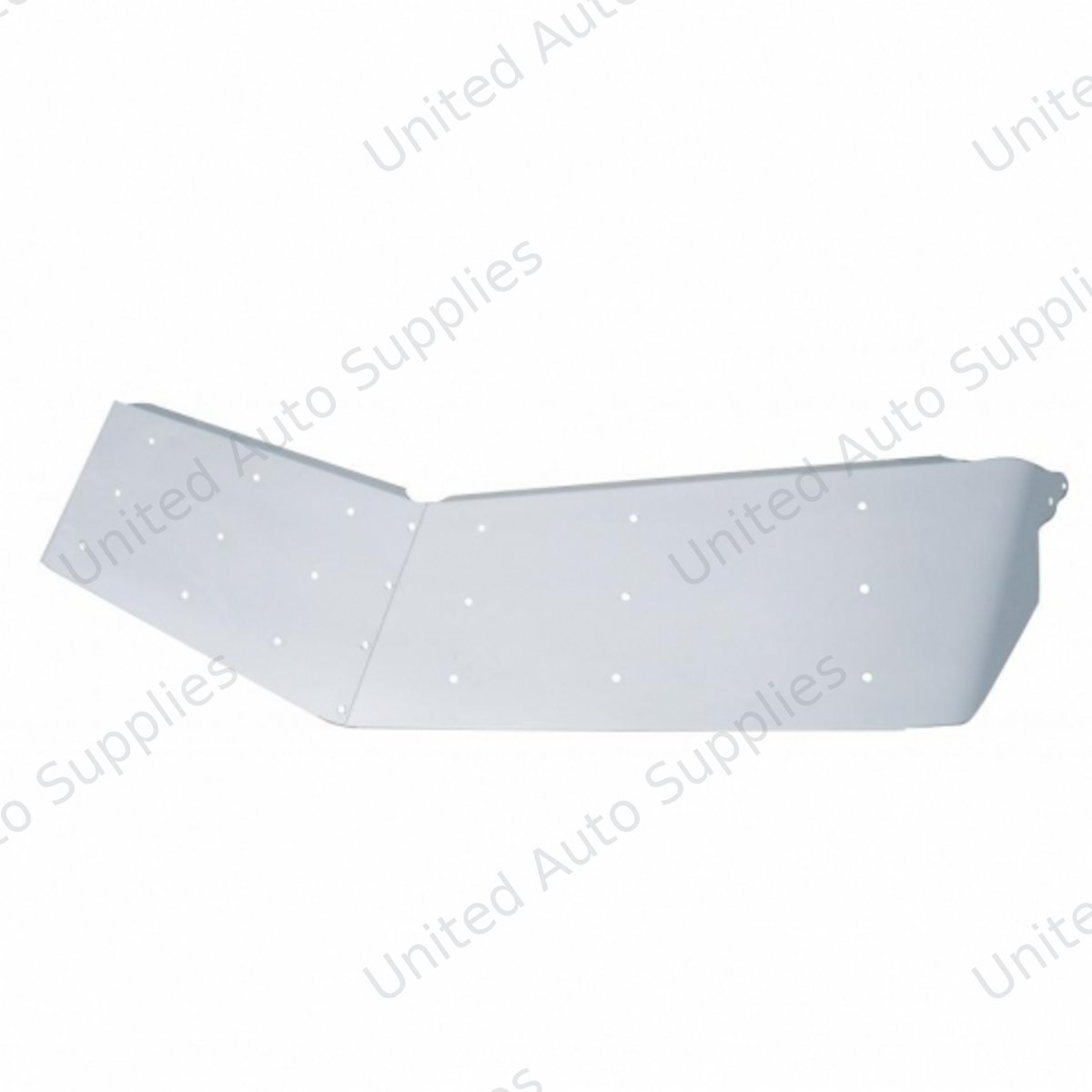 14" Stainless Ultra Cab Drop Sunvisor For 2002+ Peterbilt 379